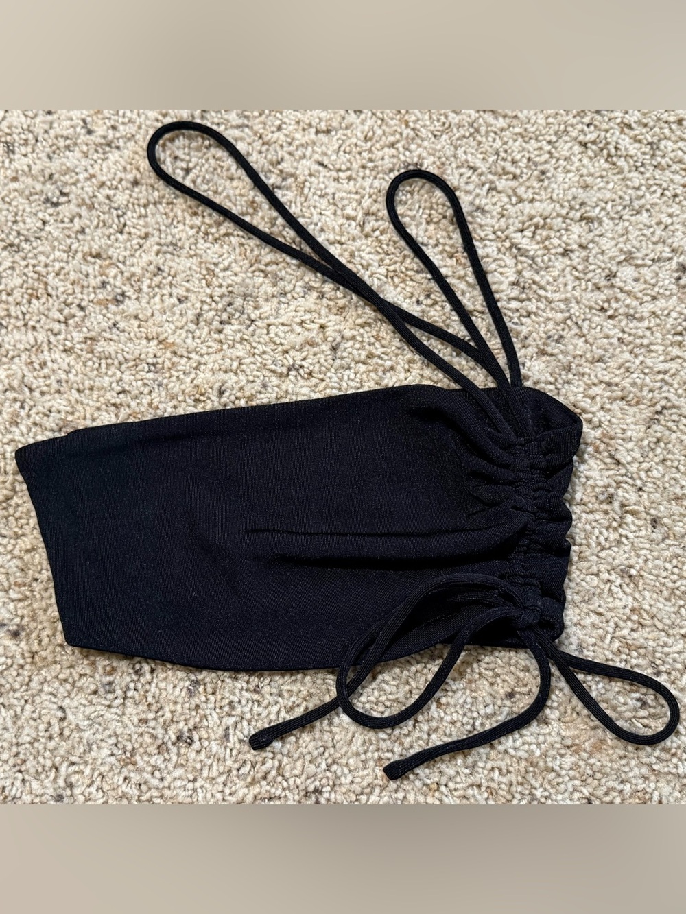 Princess Polly Black Kids One-Piece Swimsuit with Adjustable Side Ties